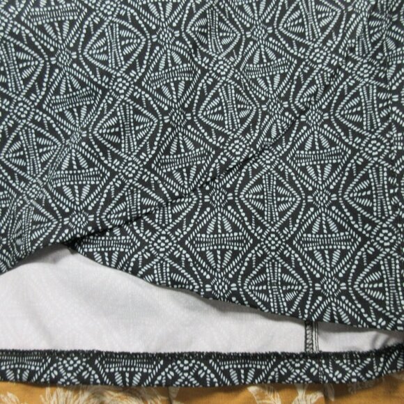 RipSkirt womens black Pearl Batik wrap maxi swim beach skirt XL EUC - Picture 5 of 5